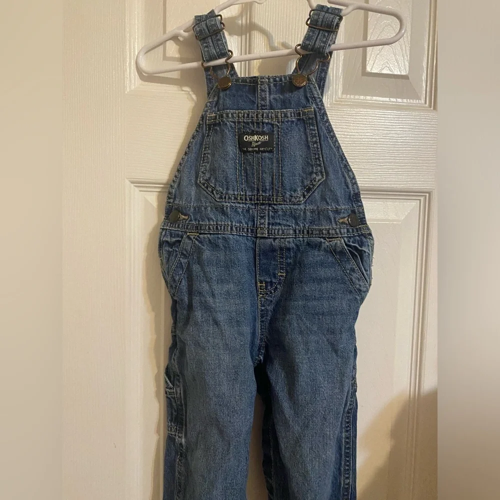 Oshkosh B’Gosh Denim Bib Overalls - 18 months